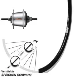 Ryde Dutch 19 28 Zoll Hinterrad Shimano Nexus 7 Gang Freilauf