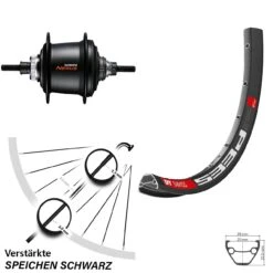 Dt-swiss 27,5 Zoll Hinterrad DT Swiss E-533 Shimano SGC3001 7-Gang Disc