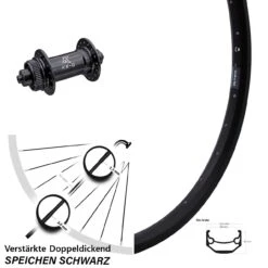 KX-G Für Schnellspanner Ryde Andra 40 Disc Vorderrad 27,5 Zoll Centerlock