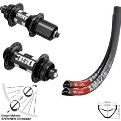 Dt-swiss Laufradsatz MTB 27,5 Zoll XM 421 DT Swiss 350 Schnellspanner 11-fach Centerlock