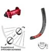 Dt-swiss DT Swiss FR 560 Vorderrad 26 Zoll Mit KX-G Schnellspanner Nabe Rot-eloxiert