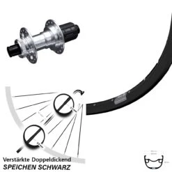 Ryde Rival 23-622 ETRTO Hinterrad 29 Zoll KX-E 12x142 Mm Centerlock