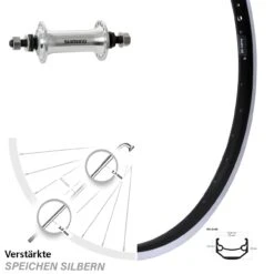 Ryde Andra 40 Vorderrad 27,5 Zoll Mit Shimano Tourney TX HB-TX500