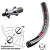 Dt-swiss Novatec F162 DT Swiss 535 Hinteres Rad 28 Zoll 5x130 Mm 11-fach