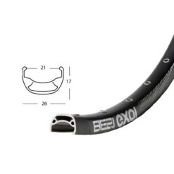 Felge 28/29 Zoll Exal BE21 Disc