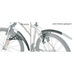 Zefal Steckradschützer No-Mud Kunststoff 65 Mm Schwarz