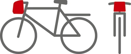 Abus ST 4300 KF Essential Lenkertasche Blau 3 Abus ST 4300 KF Essential Lenkertasche Blau – Bild 3