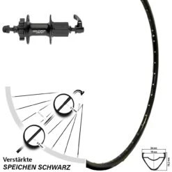 Hinterrad Fahrrad 29 Zoll Shimano XT Mach1 Disc