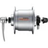 Nabendynamo Shimano Nexus DH-C3000-3N-QR Silbern Hohlachse