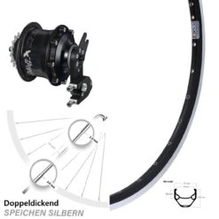 Ryde ZAC 421 Hinterrad 26 Zoll Mit Rohloff CC EX OEM2 Speedhub