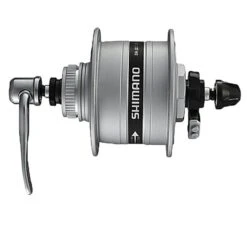 Shimano Nabendynamo DH-3D37-QR Disc Centerlock Hohlachse Silbern